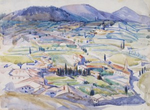 A Tuscan landscape